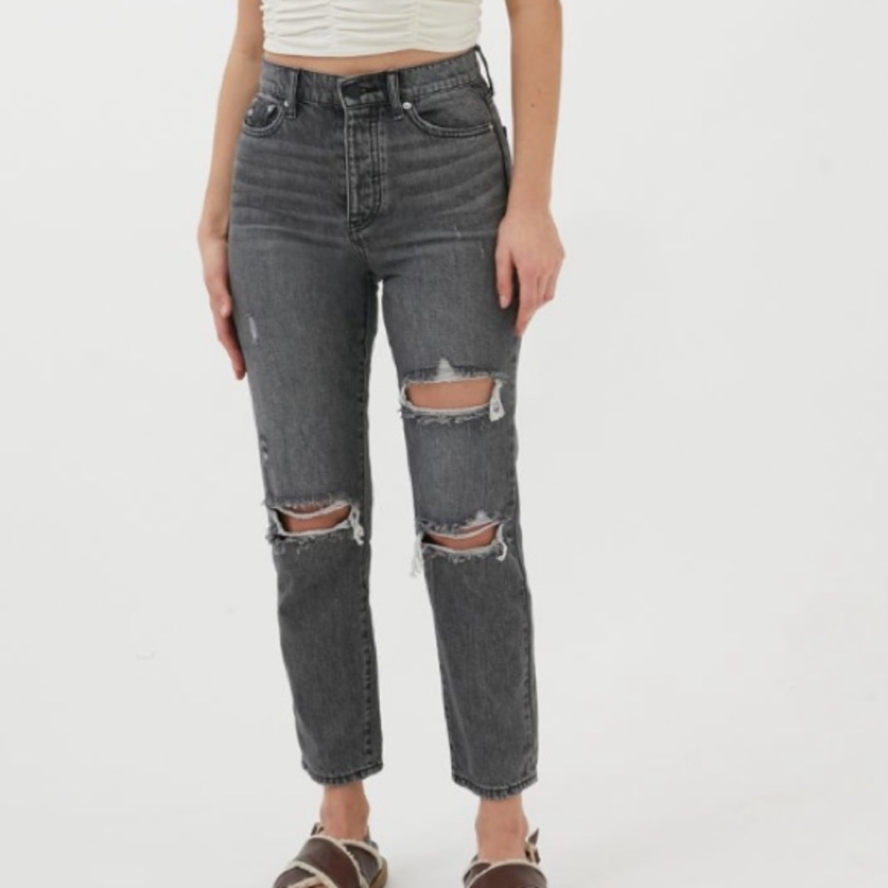 BDG black straight leg jeans